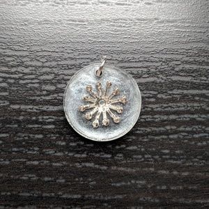 Silver Snowflake Pendant
